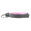 Loving Pets - Bella Roma Double Diner Portable Travel Dog Bowls Collapsible Combined Dog Food & Water Bowls (Pink, Small)