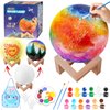 Paint Your Own Moon Lamp Kit, Valentines Gifts DIY 3D Moon Light Cool Galaxy Lamp,Toys for Teens Boys Girls, Arts & Crafts Kit Art Supplies for Kids, Arts and Crafts for Kids Ages 8-12 Birthday Gifts
