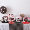 10 Pcs Rock and Roll Party Decorations Rock Star Centerpieces Born to Rock Party Decorations Music Theme Party Supplies Halloween Rock Birthday Decorations for Birthday Baby Shower Party Supplies