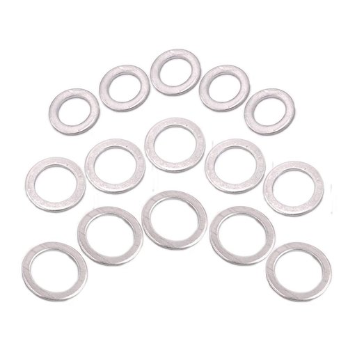 UTSAUTO Oil Crush Washers/Drain Plug Gaskets 15 Packs Replacement for Part # 94109-20000, 94109-14000, 90471-PX4-000 for Honda Accord Acura Civic Ridgeline Odyssey CRV CR-V Pilot Fit Element