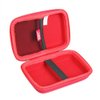 Hermitshell Hard Travel Case for Trovono/JAFATOY/GAMPLAE/Anyando/HIJJJPS Classical FC Games Handheld Game Machine Retro Mini Game Player (Not Include The Handheld Game Console ) (Red)