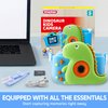 SYNCFUN Kids Camera, Christmas Birthday Gifts for Boys 3 4 5 6 7 8 Year Old, Dinosaur Toys Selfie Toddler Camera, 1080P HD Selfie Digital Video Camera with 32GB SD Card (Dinosaur)