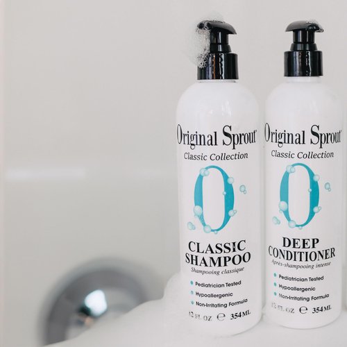 Original Sprout Classic Shampoo and Conditioner Set, Vegan Conditioner and Sulfate Free Shampoo for All Hair Types, 12 fl. oz Bottle, (Pack of 2)