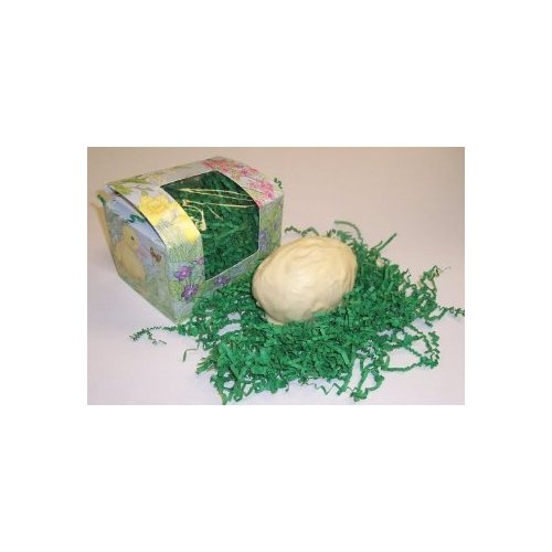 Scott's Cakes 1/2 Pound Fruit & Nut Cream Center Filled Easter Egg Covered in White Chocolate