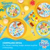 Treasures Gifted Officially Licensed Blippi Banner - Blippi Happy Birthday Banner - Blippi Birthday Party Supplies - Blippi Party Decorations - Blippi Birthday Banner - Blippi Party Supplies