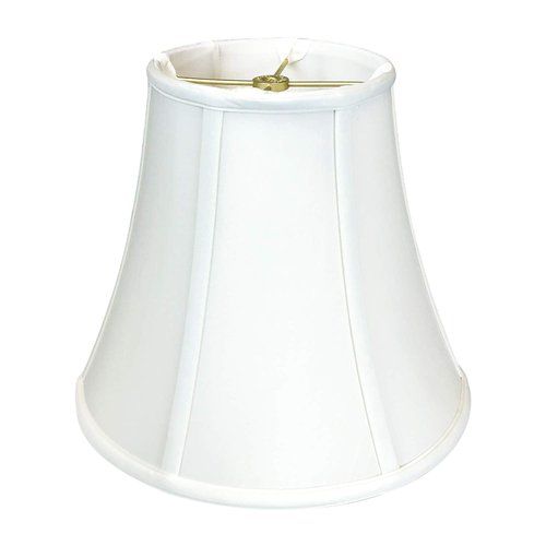 Royal Designs, Inc. True Bell Lamp Shade - White - 9 x 18 x 13.625