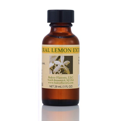 Bakto Flavors 4 Flavor Combo Pack Bottles: COLA, ROOT BEER, CREAM SODA, LEMON Extract Bakto Flavors, Kosher Collection For Baking and Cooking -4- 1 OZ Bottles