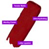 GIRLS MAIL Nature Inspired Lip Paint True Matte Almond Oil Infused Burgundy Lipstick Duo Pack For Dreamgirl Anchor Female Emcee Celebrity Beauty Parlour Salon Lounge Bridal Studio