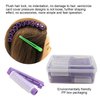 20pcs Hair Perm Rods, Perming Rod, Hair Roller Curler, Household Salon Hairdressing Tool Kit(02)