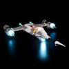 cooldac Lighting Kit for Lego Star Wars: The Book of Boba Fett The Mandalorian’s N-1 Starfighter 75325 Building Blocks Model Set(NOT Included The Lego Sets)