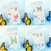 Oottati 12 Sheets Glitter Cute Temporary Tattoos Rainbow Butterfly Heart Music Dandelion Star Suit for Kids Adults