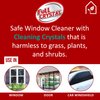 Full Crystal Refill Kit - Two 4 Oz. Crystal Powder Exterior Window Cleaner Packets for Glass and Screens (Cleans Up to 40 Windows)