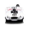 1964 Cobra #98 White with Red Interior 1/64 Diecast Model Car by Muscle Machines 15551wh