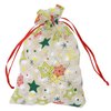 Stratalife 22PCS Christmas Organza Gift Bags 5X7 with Drawstring Mixed Pattern Snowflake Jewelry Drawstring Bags Candy Party Favor Pouches Bags