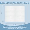 Natouch Antifungal and Antibacterial Wipes for Dogs & Cats, Dog Yeast Infection Treatment Wipes, All Natural Grooming Wipes for Cleaning, Help with Hot Spots, Ringworm, and Skin Infections, 160 Count