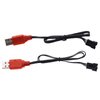 Blomiky 2 Pack SM-4P Blaster Toy Charger Cable Compatible with Some Electric Gel Water Ball Blaster Toys or Some RC Cars/Blaster Cable 2