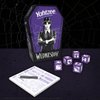 Yahtzee: Wednesday Dice Game, Collectible Flocked Interior Coffin Dice Cup, Classic Game Based on Addams Family Character Wednesday Addams, Officially Licensed Wednesday Game & Merchandise
