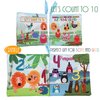 Baby Books Toys Gifts, Touch and Feel Cloth Crinkle Books for Babies,Infant Toddler Baby 0-3-6-12-18 Months,Early Learning Toys 6 to 12 Months 1-2 Years Old,Christmas Shower Gift for Boys Girls,6 PCS