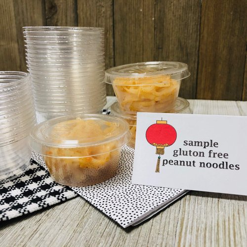 Outside the Box Papers 2 Ounce Compostable Biobased Plastic Cups and Lids - 100 Pack