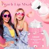 Cabaubl Lip Sleeping Mask,Moisture Lip Mask Overnight,Night Repair Sleeping Lip Balm,Sleeping Lip Butter Balm to Moisturize & Nourish Dry Cracked Lips,Lip Treatment Mask,Peach Lip Mask(20g, 0.7 oz)