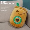 Ditucu Cute Coffee Cafe Cup Boba Plush Kawaii Bubble Plushie Milk Tea Pillow Soft Stuffed Animals Toys Gifts for Kids Brown 13.7 inch