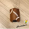 Football Hand Sanitizer Holder And/Or Lip Balm Holder