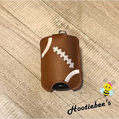 Football Hand Sanitizer Holder And/Or Lip Balm Holder