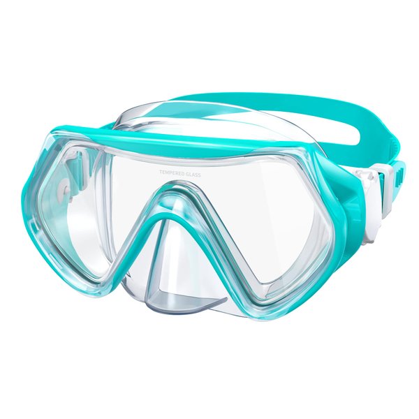 findway Kids Swim Goggles Toddler Kids Youth(5-16), Anti-Fog 180°Clear View Snorkel Diving Mask, Swim Goggles with Nose Cover Waterproof Anti-UV Water Pool Goggles for Boys Girls Youth