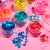 Iridescent Chunky Glitter by Moon Glitter – 100% Cosmetic Glitter for Face, Body, Nails, Hair and Lips - 0.10oz - Green