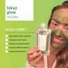 nuorganic Matcha Green Tea Clay Mask for Deep Cleansing, Toning, Depuffing, Hydrating Skin - Squeezy Tube Stays Fresher for Longer - Clean, Natural, Organic Ingredients, 4.2 fl oz