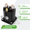 10L0L Golf Cart 48V Electric Solenoid Replacement for Club Car DS (1995-1997) 4 Terminal, OEM# 101807001 1118