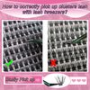 SZYZKJ Eyelash Extension Lash Cluster 3D Effect DIY Cluster Lashes Eyelash Extensions 144pcs D Curl Lashes 12-18mm Mix Wispy Individual Lashes Cluster Eyelash Cluster Lash Extension