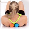 ProsourceFit Lacrosse Massage Ball for Self-Myosfascial Release, Deep Tissue Massage, Muscle Mobility, Post-Workout Recovery
