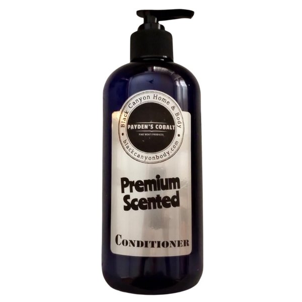Black Canyon Home and Body Payden's Cobalt Cashmere & Oakmoss For Men Scented Argan Oil Hair Conditioner, 16 Oz