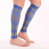 Doc Miller Premium Calf Compression Sleeve 1 Pair 20-30mmHg Graduated Support for Sports Running Circulation Recovery Shin Splints Varicose Veins (Ylw.Blue, S)