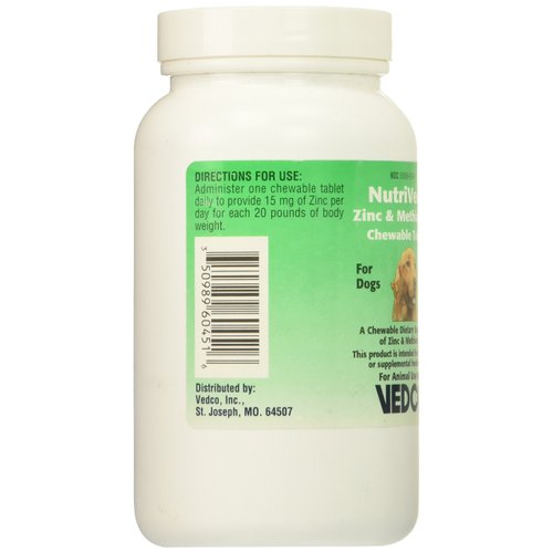 NutriVed Zinpro for Dogs (100 CHEWABLE Tablets)