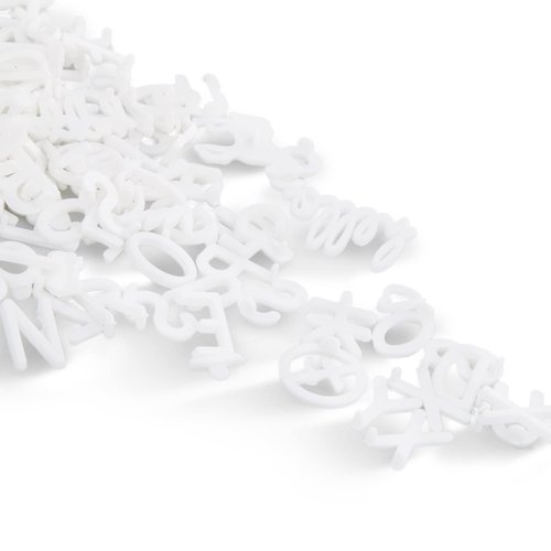 Felt Board Letters – 394-Pcs Set Letters for Letter Boards with Numbers and Symbols, 3/4-inch Message Board Letters for Felt Board