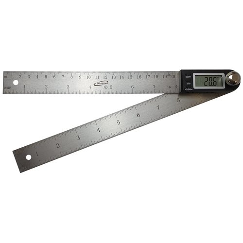 iGaging 35-408 Digital Protractor with 10&quot; Rule, 11&quot;
