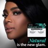 Ardell Natural Lashes False Eyelashes, Strip Lash, Eye Makeup Enhancement, Reusable, Demi 102 - Black (4 pack)