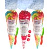 Gummy Worms (2) Neon Sour Worms (1) Sour Cherry Balls Fire Engine Red (NET WT 30 OZ) Gourmet Kruise Signature Gift Bags