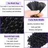 Curly Bulk Hair For Braiding Hair 18inch Wet And Wavy No Weft Quality Synthetic Hair Braiding Extensions For Boho Braids Natural Color 2 Bundles/Pack (Total 150g)