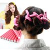 Pinkiou Hair Curlers Rollers Flexi Rods 42 Pack Twist-flex Rods 7 Sizes Flex Rods for Hair with Bag Flexi Hair Roller Set Hair Foam Curler