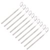 OdontoMed2011® 10 Pieces Dental Mouth Mirror #5 with Handle Stainless Steel