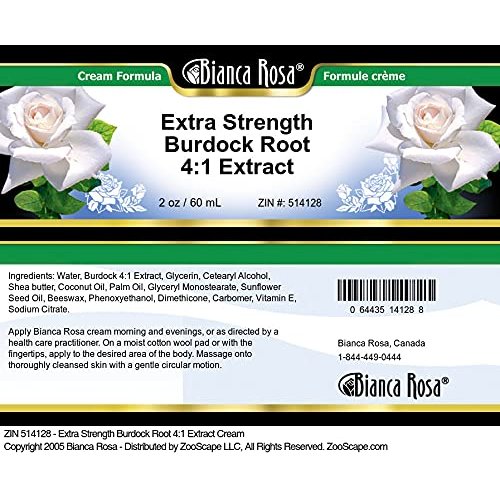 Extra Strength Burdock Root 4:1 Extract Cream (2 oz, ZIN: 514128) - 3 Pack