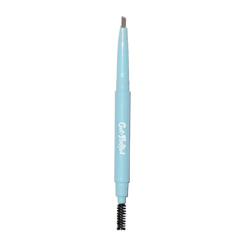 Half Caked Get-Fluffed Brow Definer - Dual-Ended Triangular Tip Brow Pencil for Precise Definition & Filling - Long-Lasting, Natural-Looking, Vegan + Cruelty-Free - 0.01g (2.0)