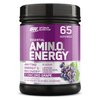 Optimum Nutrition Amino Energy - Pre Workout with Green Tea, BCAA, Amino Acids, Keto Friendly, Green Coffee Extract, Energy Powder - Concord Grape, 65 Servings (Packaging May Vary)