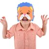 Rhode Island Novelty 1 Dozen 7 Inch - 13 Inch Dress Up Foam Animal Masks