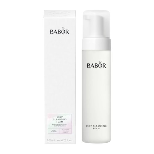 BABOR Deep Cleansing Foam, Gentle Facial Wash Removes Impurities While Balancing Moisture, Hydrat...