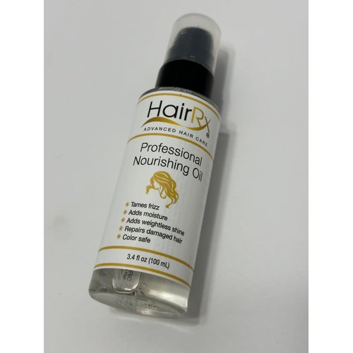 Advanced Hair Care Professional Nourishing Oil, 3.4 fl oz, Tames Frizz, Adds Moisture, Weightless Shine, Repairs Damaged Hair, Color Safe