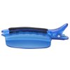 2PCS Sectioning Clips, Hair Sectioning Clip, No Trace Hair Clips, Heat Insulation Easy Speed Separator Clip Hair Cutting Clips Blue for Wig Extension Hair Highlighting